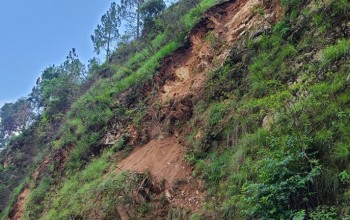 बैतडीमा पहिरोले खानेपानी अवरुद्ध